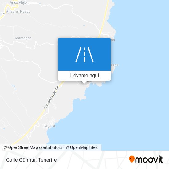 Mapa Calle Güímar