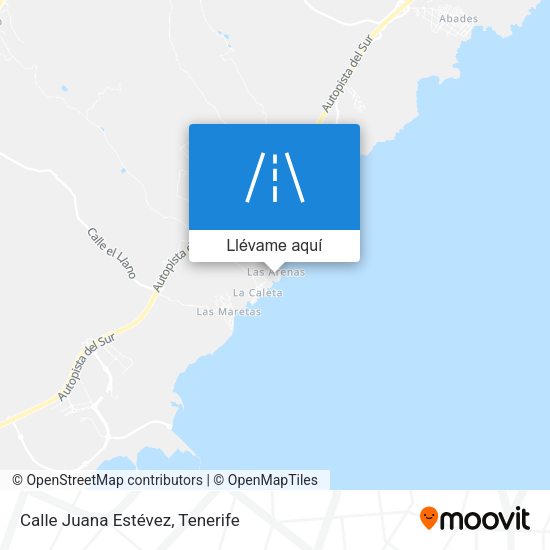 Mapa Calle Juana Estévez