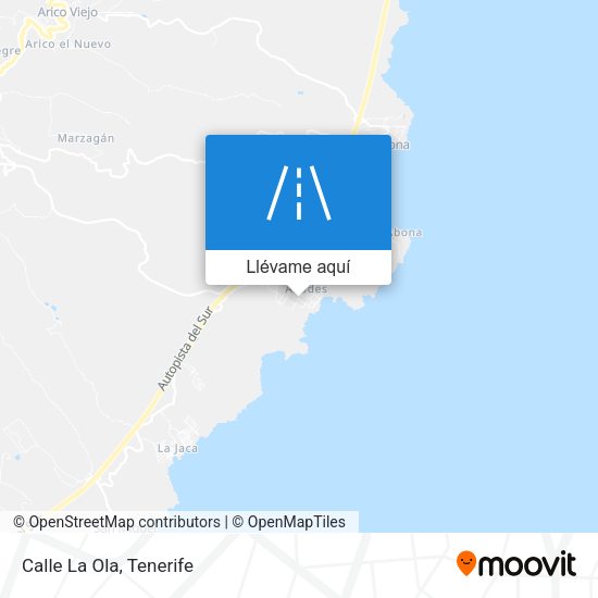 Mapa Calle La Ola