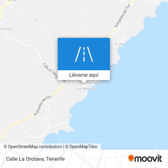 Mapa Calle La Orotava