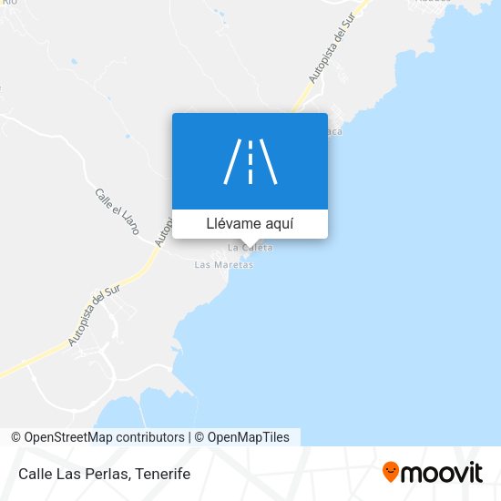 Mapa Calle Las Perlas