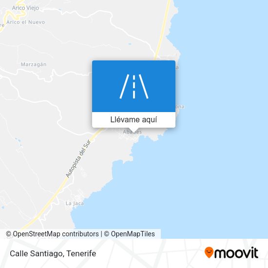 Mapa Calle Santiago