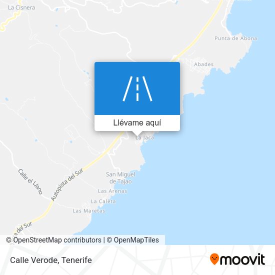 Mapa Calle Verode
