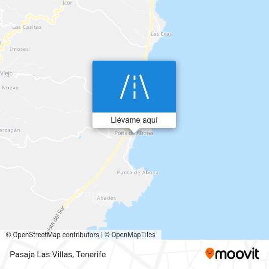 Mapa Pasaje Las Villas