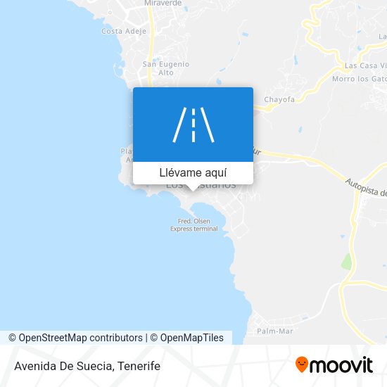 Mapa Avenida De Suecia