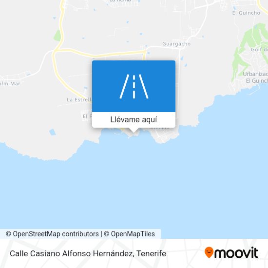 Mapa Calle Casiano Alfonso Hernández