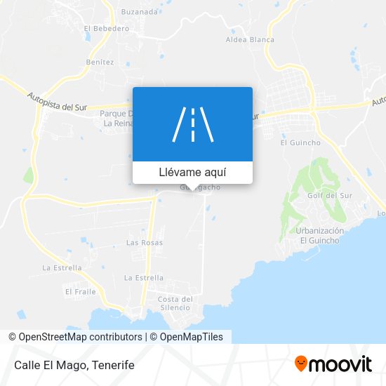 Mapa Calle El Mago