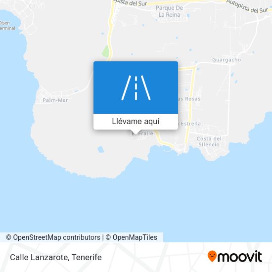 Mapa Calle Lanzarote