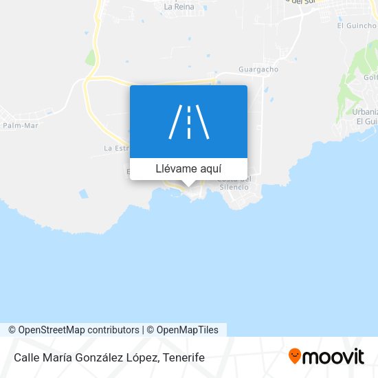 Mapa Calle María González López