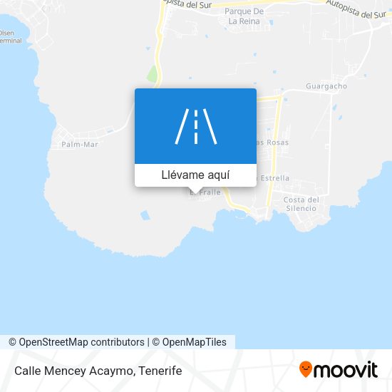 Mapa Calle Mencey Acaymo