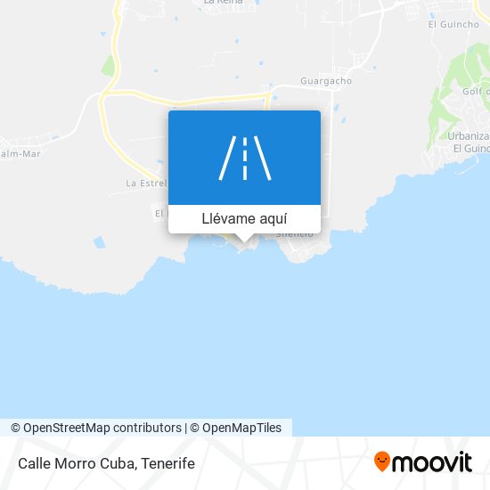 Mapa Calle Morro Cuba