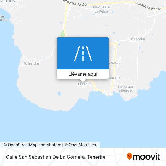 Mapa Calle San Sebastián De La Gomera