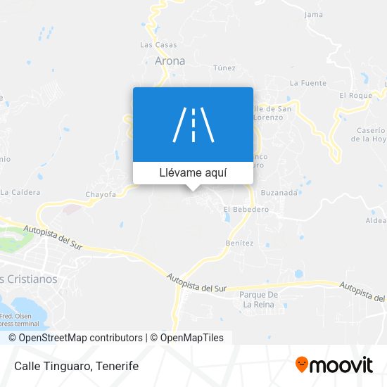 Mapa Calle Tinguaro