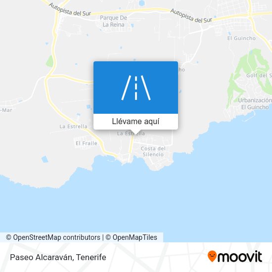 Mapa Paseo Alcaraván