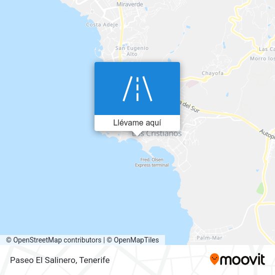 Mapa Paseo El Salinero