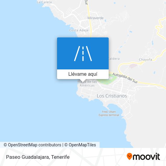 Mapa Paseo Guadalajara