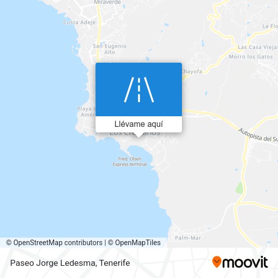 Mapa Paseo Jorge Ledesma
