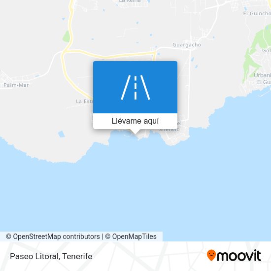 Mapa Paseo Litoral