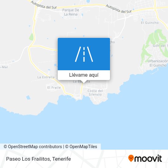 Mapa Paseo Los Frailitos