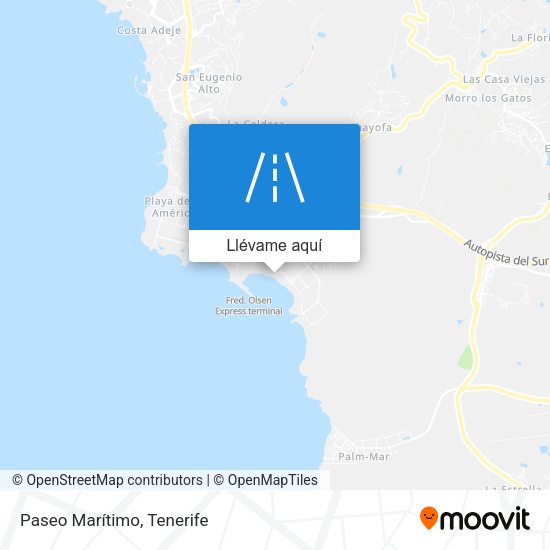 Mapa Paseo Marítimo