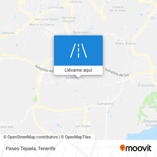 Mapa Paseo Tejuela