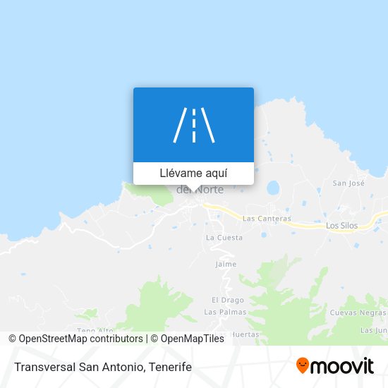 Mapa Transversal San Antonio