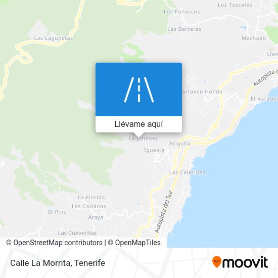 Mapa Calle La Morrita