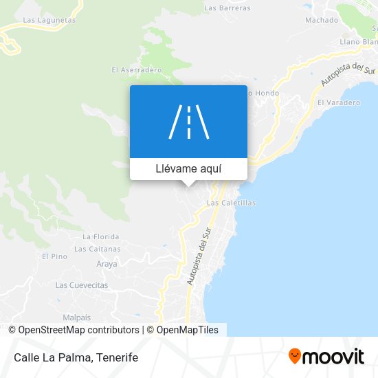 Mapa Calle La Palma