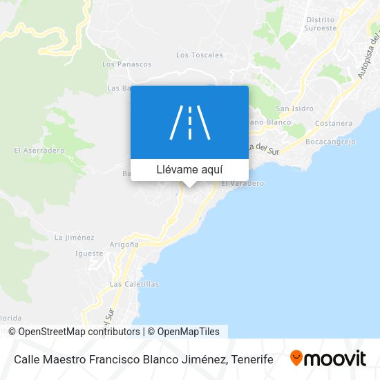 Mapa Calle Maestro Francisco Blanco Jiménez