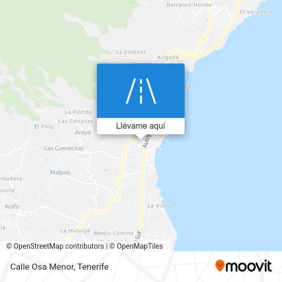 Mapa Calle Osa Menor