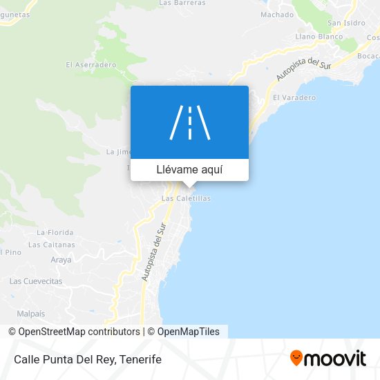Mapa Calle Punta Del Rey