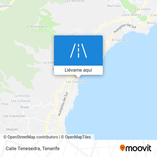 Mapa Calle Tenesedra