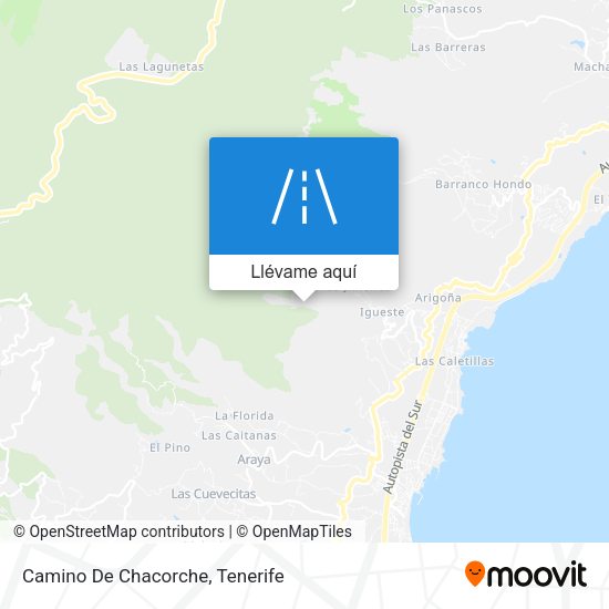 Mapa Camino De Chacorche