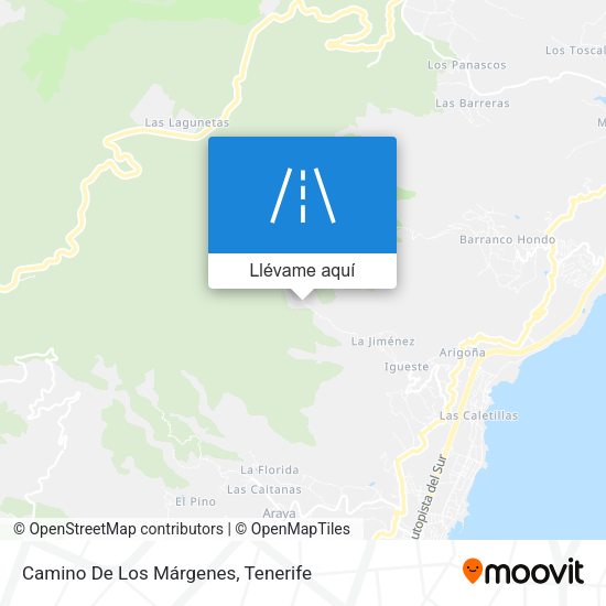 Mapa Camino De Los Márgenes
