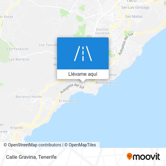 Mapa Calle Gravina