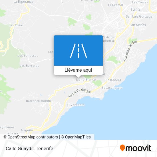 Mapa Calle Guaydil