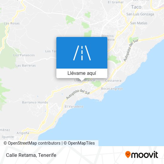 Mapa Calle Retama