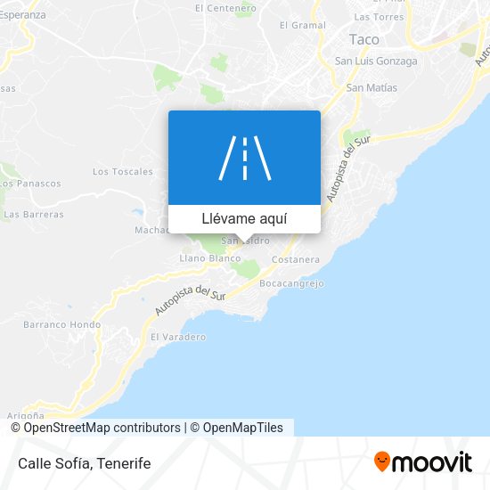 Mapa Calle Sofía