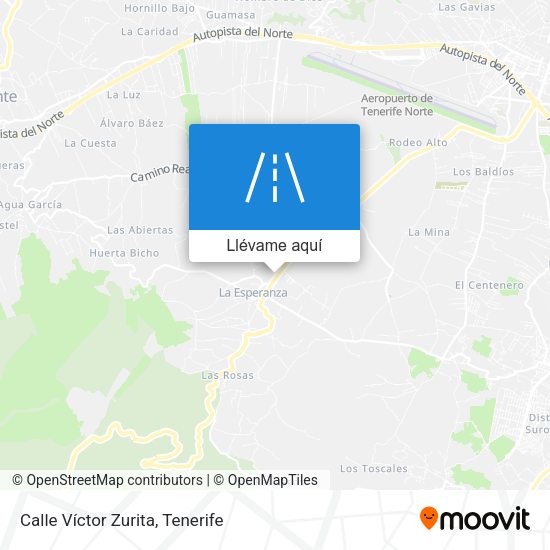 Mapa Calle Víctor Zurita
