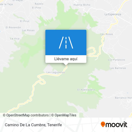 Mapa Camino De La Cumbre