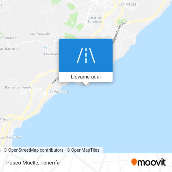 Mapa Paseo Muelle