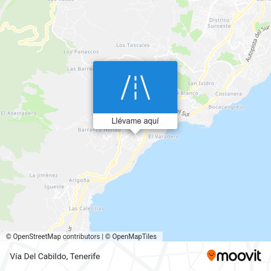 Mapa Vía Del Cabildo