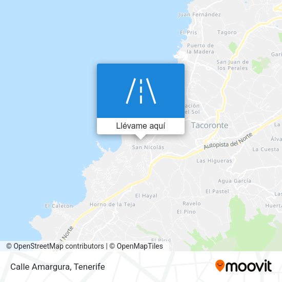 Mapa Calle Amargura
