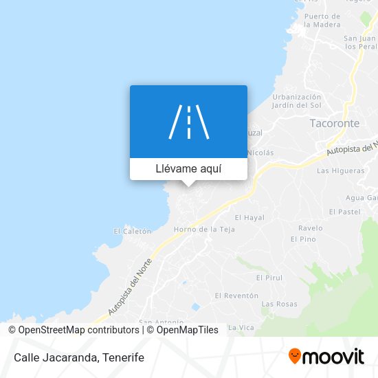 Mapa Calle Jacaranda