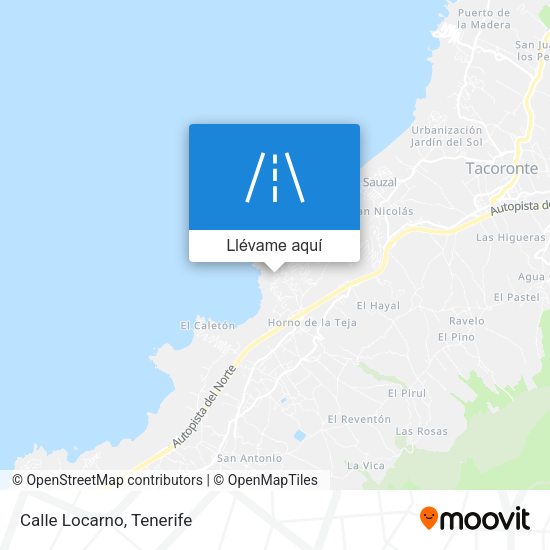 Mapa Calle Locarno