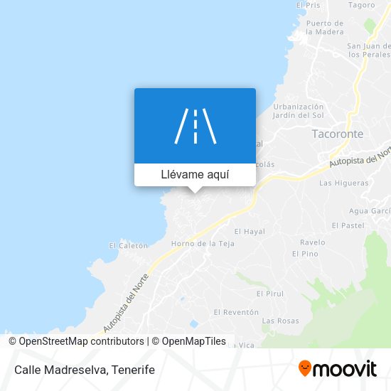 Mapa Calle Madreselva