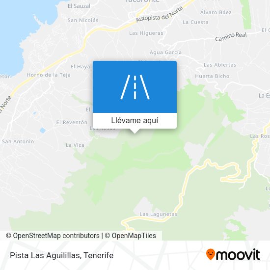 Mapa Pista Las Aguilillas