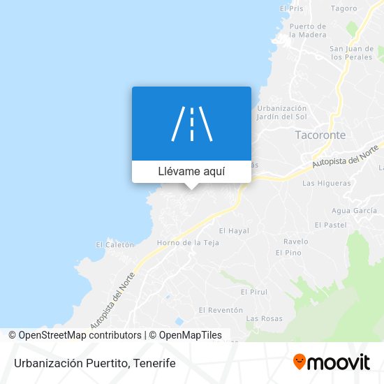 Mapa Urbanización Puertito