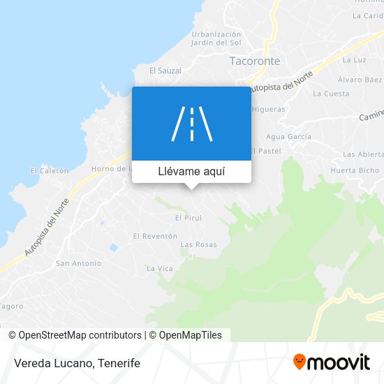Mapa Vereda Lucano