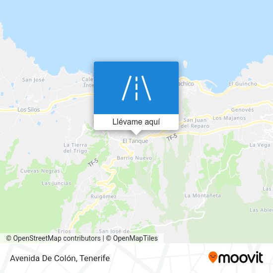 Mapa Avenida De Colón